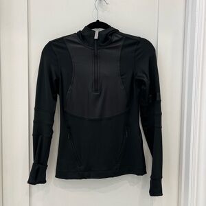 Adidas x Stella McCartney Women’s Quarter Zip Hooded Jacket Black XS